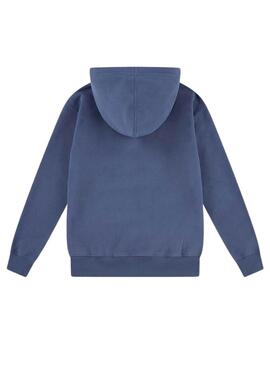 Felpa con cappuccio Levis Sporty Blu per ragazzo