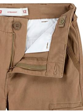 Pantaloni Levis Cargo Traditional Tostato per ragazzo