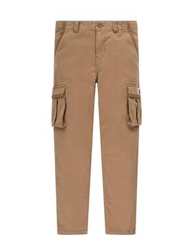 Pantaloni Levis Cargo Traditional Tostato per ragazzo