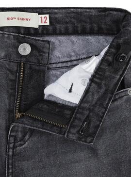 Jeans Levis 510 Skinny Grigio per ragazzo