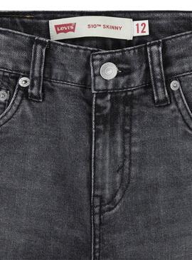 Jeans Levis 510 Skinny Grigio per ragazzo