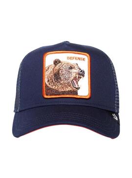 Cappello Goorin Bros Bear Blu Marino per uomo