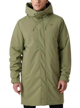 Impermeabile Helly Hansen Munich Verde per uomo