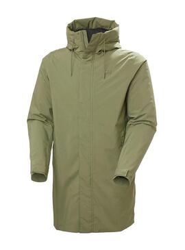 Impermeabile Helly Hansen Munich Verde per uomo