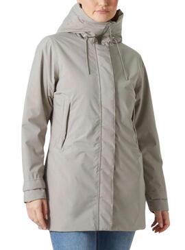 Impermeabile Helly Hansen Victoria Grigio per donna