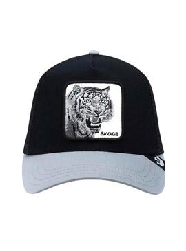 Cappello Goorin Bros The Savage tiger nero e blu