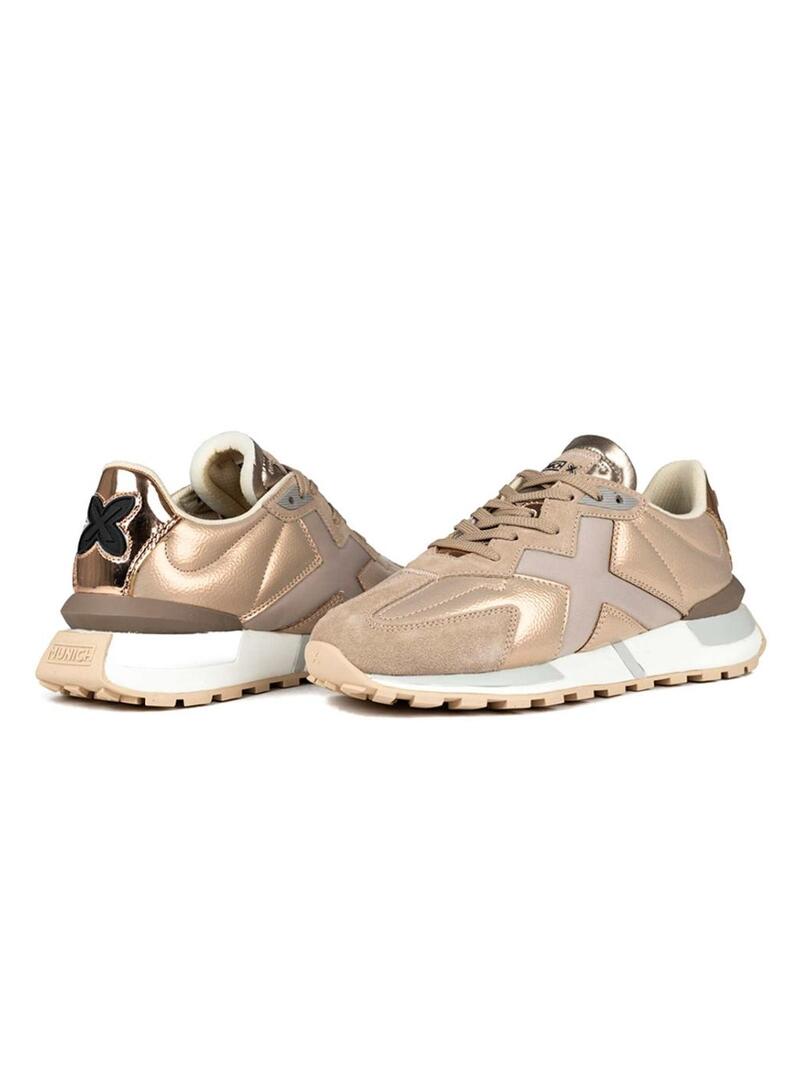 Sneakers Munich Soku 18 Oro per donna