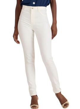 Jeans Naf Naf Malia Slim Beige per donna