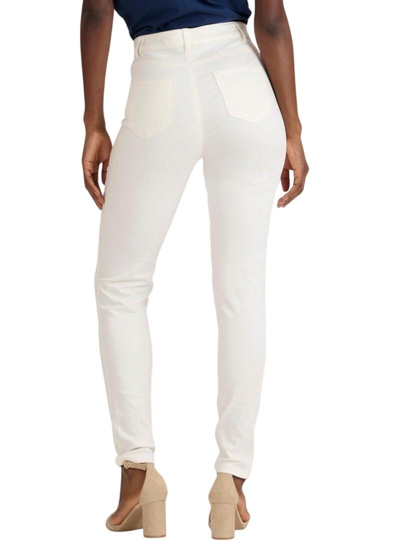 Jeans Naf Naf Malia Slim Beige per donna