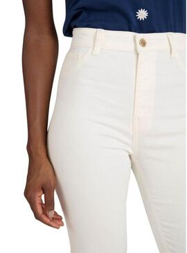 Jeans Naf Naf Malia Slim Beige per donna