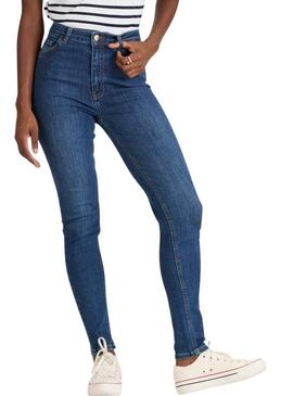 Jeans Naf Naf Malia Slim Blu per donna