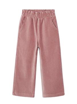 Pantaloni Mayoral Velluto Rosa per ragazza