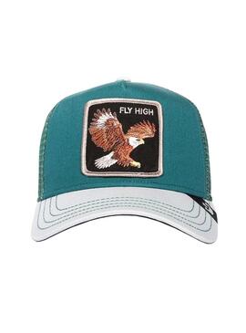 Cappello Goorin Bros Eagle turchese per uomo