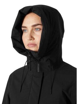 Impermeabile Helly Hansen Victoria Nero per donna