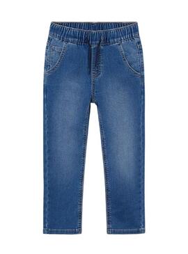 Pantaloni Mayoral Jogger Denim Chiaro per ragazzo