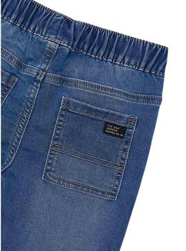 Pantaloni Mayoral Jogger Denim Chiaro per ragazzo