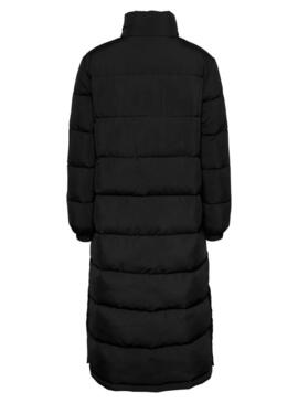 Cappotto Tommy Jeans Maxi Puffer nero per donna