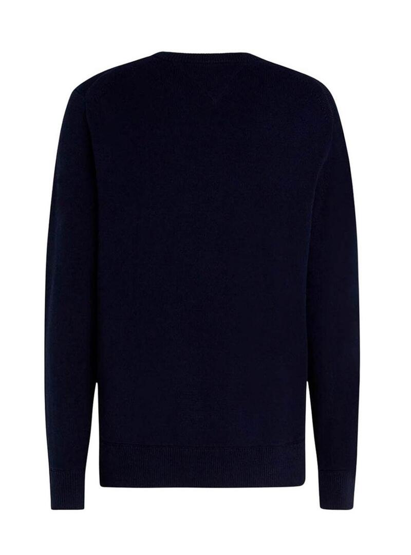 Maglione Tommy Hilfiger Lux blu scuro per uomo