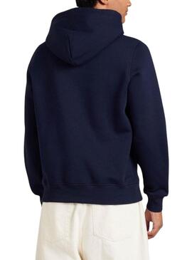 Felpa Tommy Hilfiger Roundall blu scuro per uomo