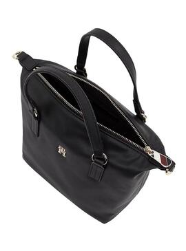 Borsa Tommy Hilfiger Poppy Reform nera per donna