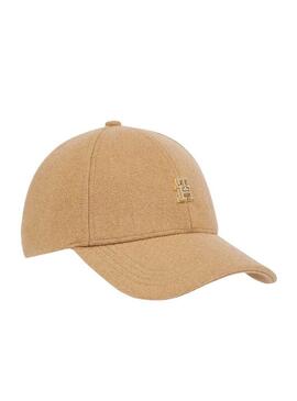 Cappello Tommy Hilfiger Winter camel per donna