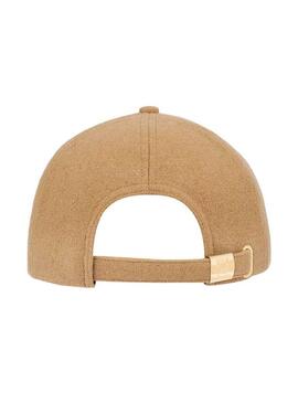 Cappello Tommy Hilfiger Winter camel per donna