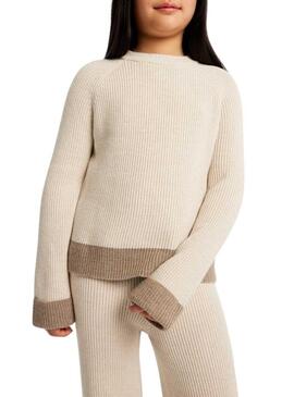 Set Tricot Mayoral Beige per ragazza