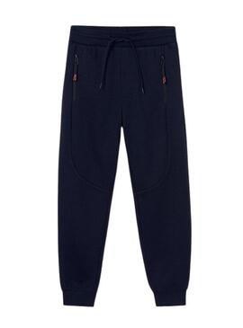 Pantaloni Sportivi Mayoral Cerniere Blu Marino