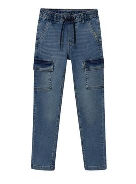 Pantaloni Mayoral Cargo Denim per ragazzo