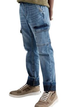 Pantaloni Mayoral Cargo Denim per ragazzo