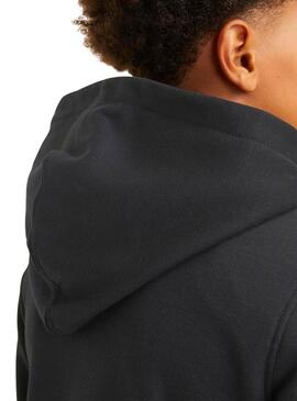 Felpa Jack and Jones Colorblock Nera per ragazzo