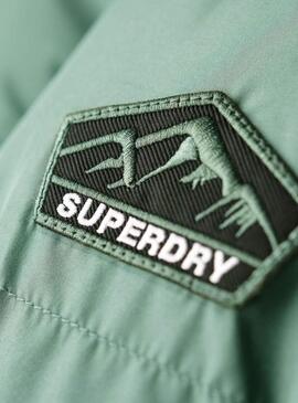 Giacca Imbottita Superdry Verde per donna