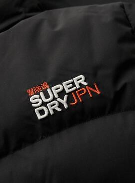 Giacca Imbottita Superdry Nera per donna