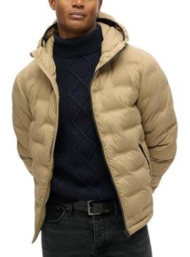 Giacca Superdry Canyon beige per uomo