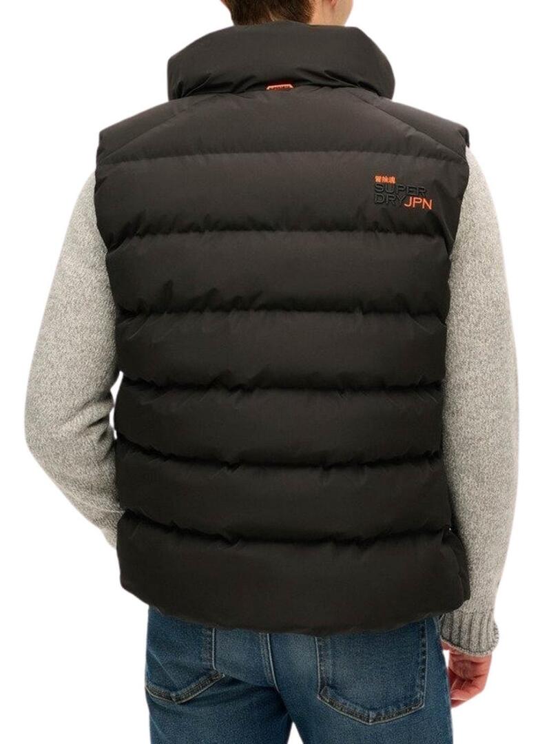 Gilet Superdry Sports Nero per uomo