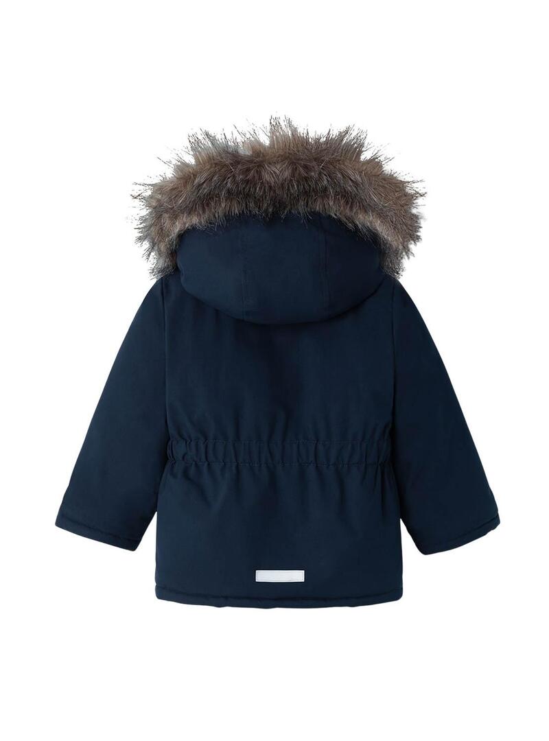 Parka Name It Master Blu Navy per ragazze