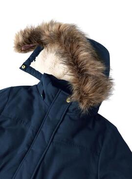 Parka Name It Master Blu Marino per ragazza