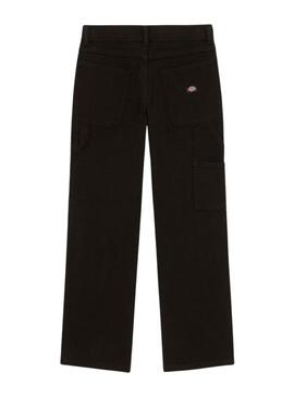 Pantaloni Dickies Carpenter Nero per ragazza e ragazzo