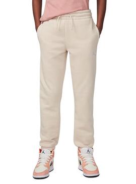 Pantaloni Jordan Jogger Brooklyn Beige per ragazza