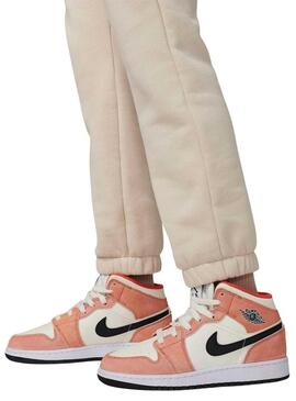 Pantaloni Jordan Jogger Brooklyn Beige per ragazza