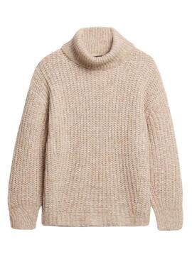 Maglia Superdry Slouch Beige per donna