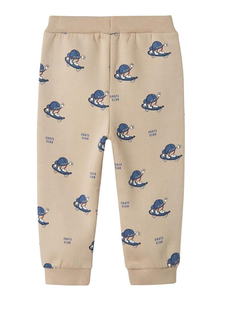 Pantaloni Name It Otto Beige per bambini