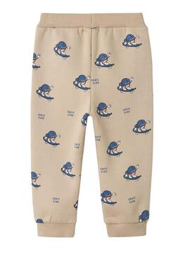 Pantaloni Name It Otto Beige per bambini