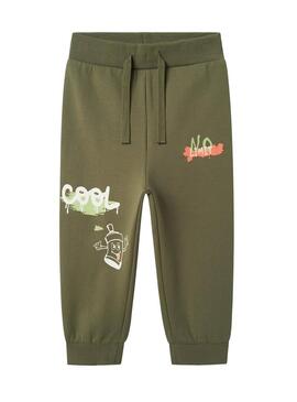 Pantaloni da tuta Name It Nole Khaki per bambino