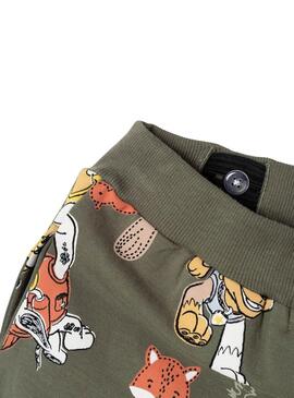 Pantaloni Name It Paw Patrol Verde per ragazzo