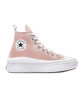 Converse All Star Chuck Taylor Move Rosa Per Donne