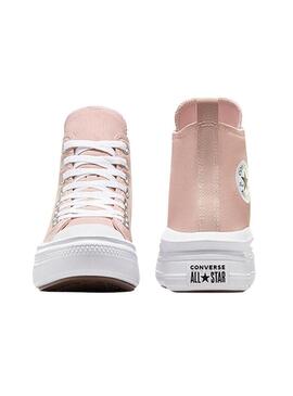 Converse All Star Chuck Taylor Move Rosa Per Donne