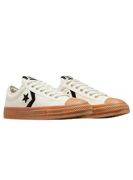 Sneakers Converse Star Player76 Bianche Vintage.