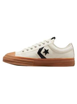 Sneakers Converse Star Player76 Bianche Vintage.