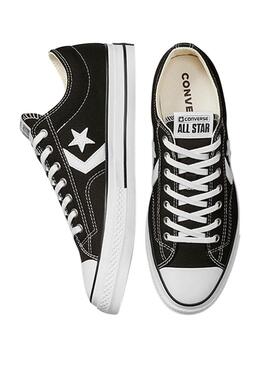 Scarpa Converse Star Player 76 nera per donna e uomo.